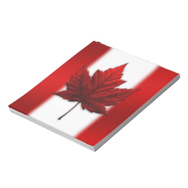 Canada Flag Souvenir Notepad Canada Gifts Notepads (Rotated)