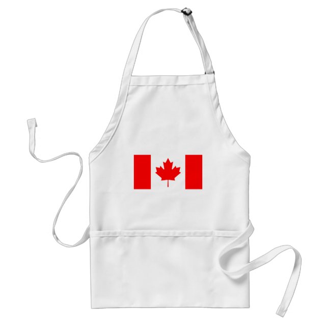 Canada flag standard apron (Front)