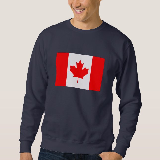 Canada Flag Sweatshirt (Front)