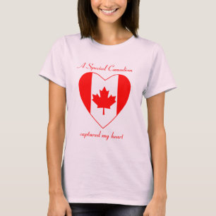Canada Flag Sweetheart T-Shirt