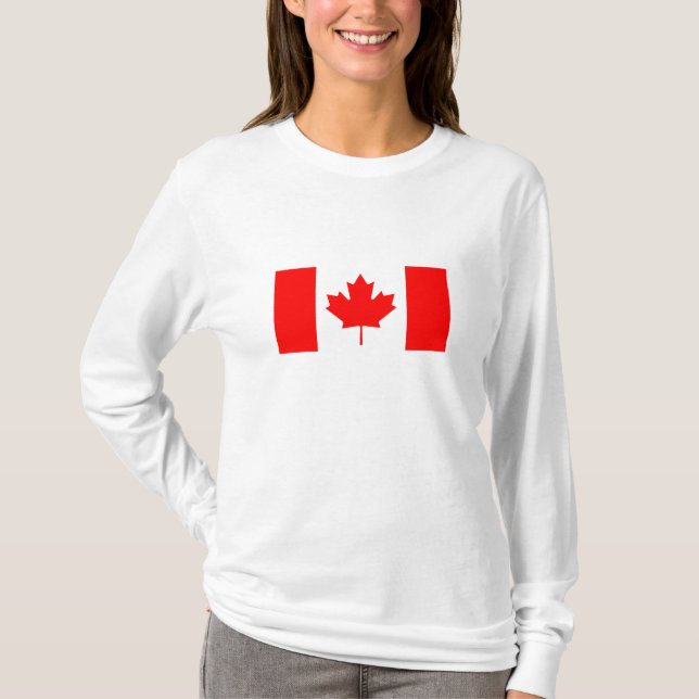 canada flag T-Shirt (Front)