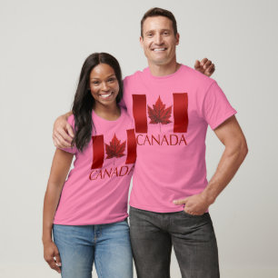 Canada Flag T-shirts Trendy Shirt Canada Souvenirs