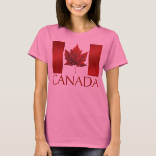 Canada Flag Tank Top Women's Canada Souvenir Shirt