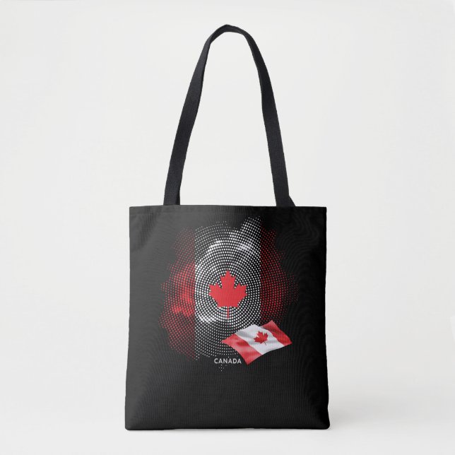 Canada flag tote bag (Front)