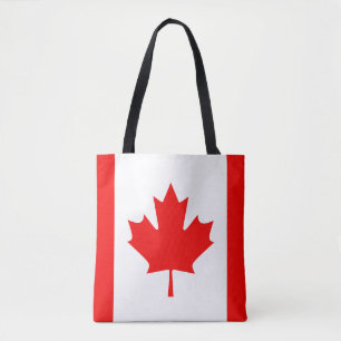 Canada Flag Tote Bag