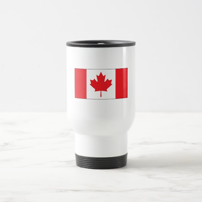 Canada Flag Travel Mug (Center)