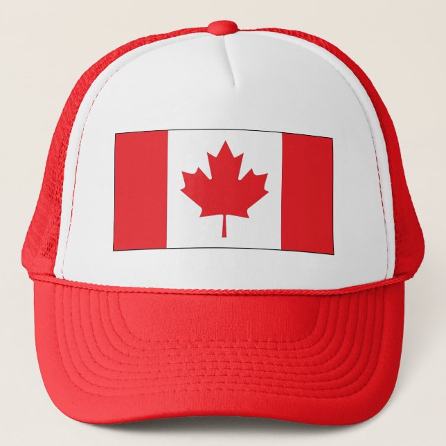 Canada Flag Trucker Hat (Front)