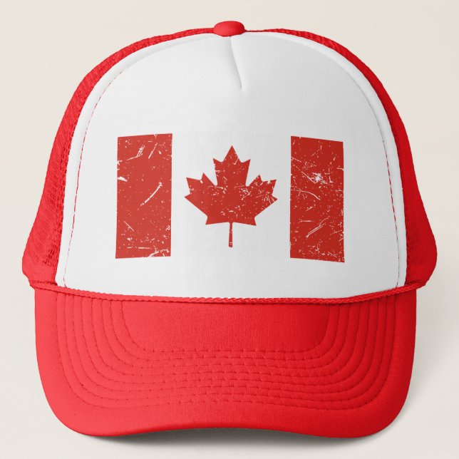 Canada Flag Trucker Hat (Front)