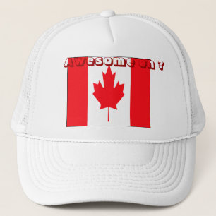 Canada flag trucker hats