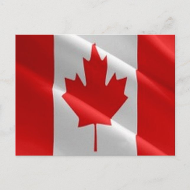 Canada - Flag Waving - Postcard (Front)