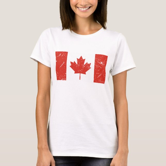 Canada Flag Women's T-Shirt (Front)