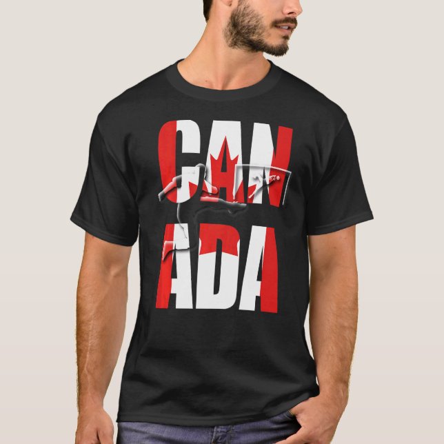 Canada Football T-Shirt (Front)
