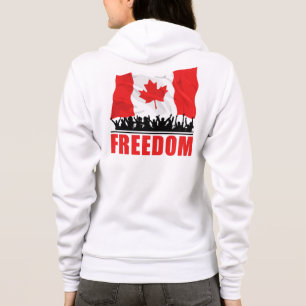 CANADA FREEDOM: Canadian People’s Convoy 2022 Hoodie