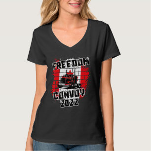 Canada Freedom Convoy 2022 Canadian Truckers Suppo T-Shirt