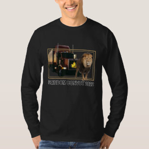 Canada Freedom Convoy 2022 Canadian Truckers Suppo T-Shirt