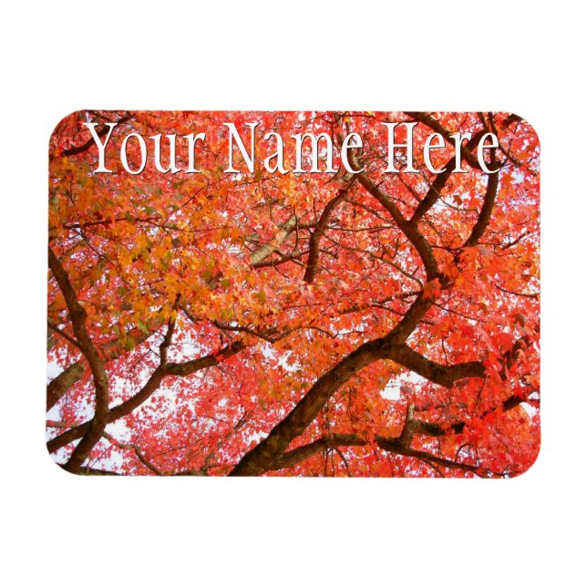 Canada Fridge Magnet Autumn Canada Souvenir Magnet (Horizontal)