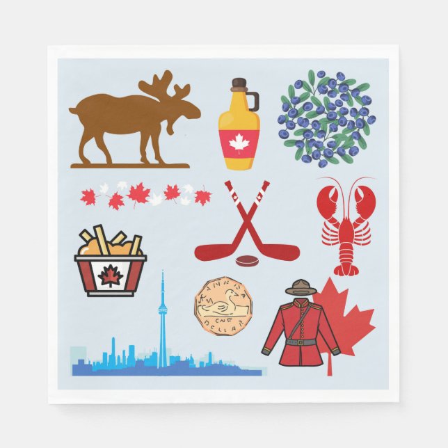 Canada Fun Napkin (Front)