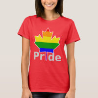 Canada Gay Pride Rainbow Flag Maple Leaf