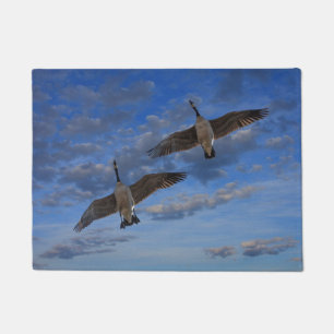 CANADA GEES IN FLIGHT DOORMAT