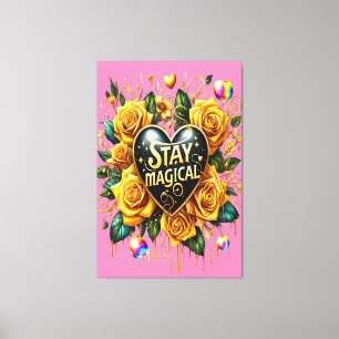 Canada Geese Amidst the Weeping Willows 40x60 Canvas Print