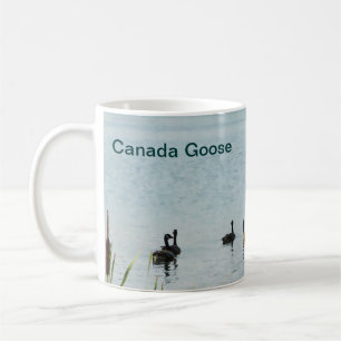 Canada Geese And Cattails Coffee Mug