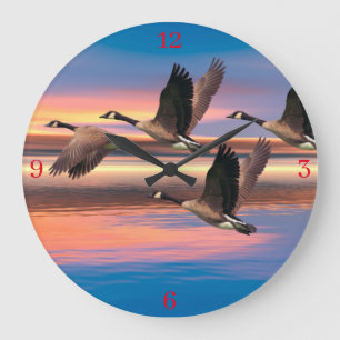 Canada Geese image for Acrylic Wall Clock