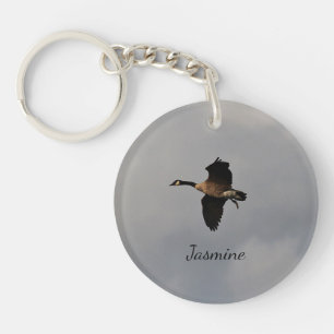 Canada Geese Key Ring