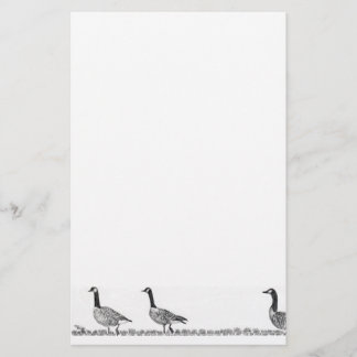 Canada Geese Stationery