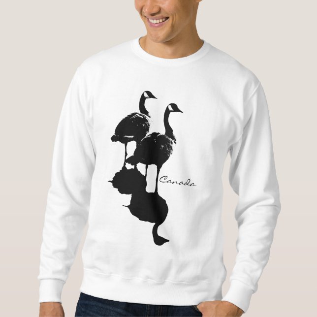 Canada Geese Sweatshirt Canadian Sweatshirts (Front)
