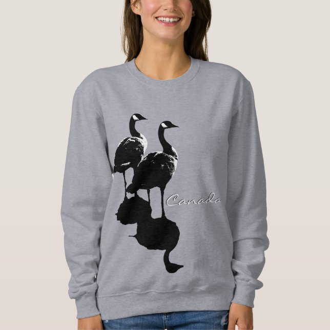 Canada Geese Sweatshirt Canadian Sweatshirts (Front)