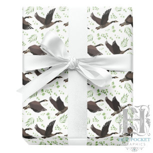 Canada Geese Wrapping Paper