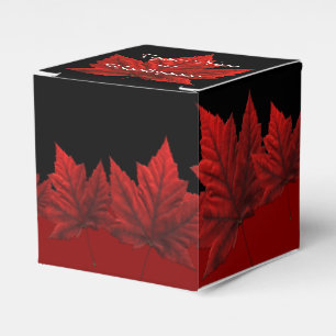 Canada Gift Box Personalise Autumn Leaf Gift Boxes