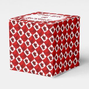 Canada Gift Box Personalise Canada Flag Gift Boxes