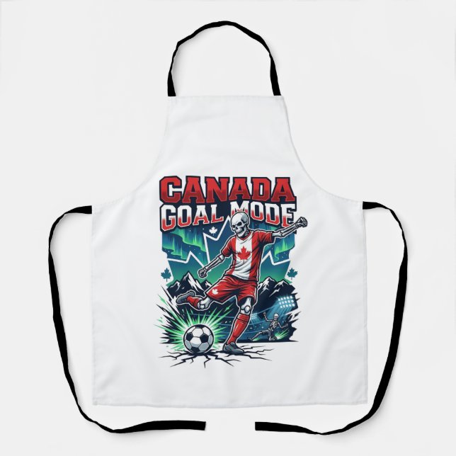 Canada Goal Mode Skeleton Striker Nations Dynamic  Apron (Front)