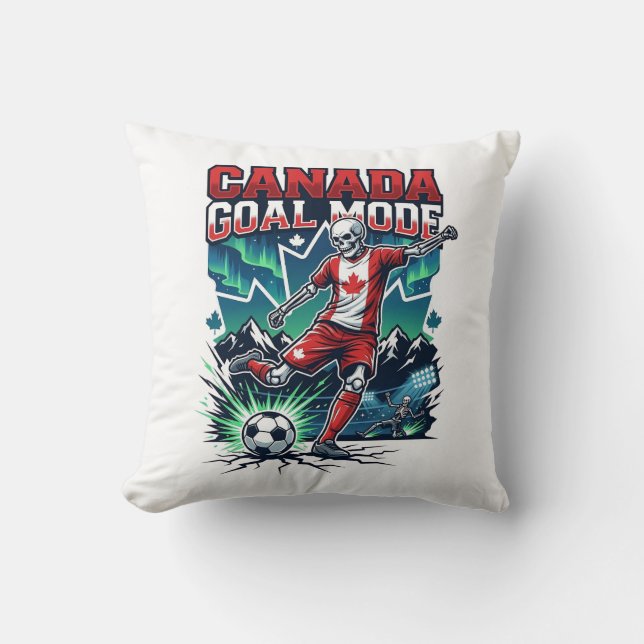 Canada Goal Mode Skeleton Striker Nations Dynamic  Cushion (Front)