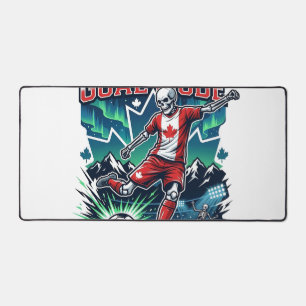 Canada Goal Mode Skeleton Striker Nations Dynamic  Desk Mat