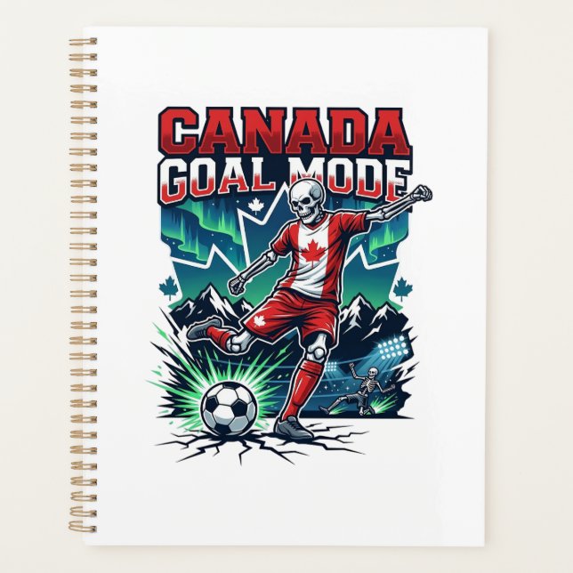 Canada Goal Mode Skeleton Striker Nations Dynamic  Planner (Front)