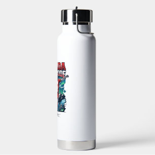 Canada Goal Mode Skeleton Striker Nations Dynamic Water Bottle