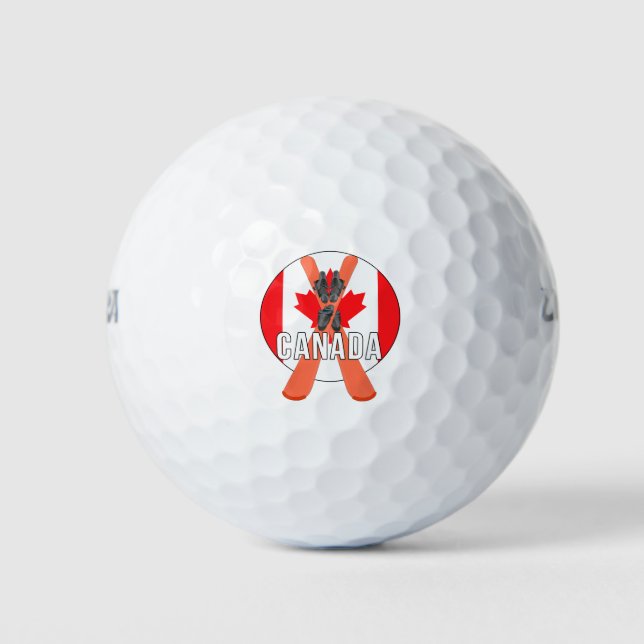 Canada Golf Balls (Front)