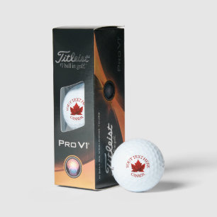 Canada Golf Balls Personalised Canada Golf Gifts