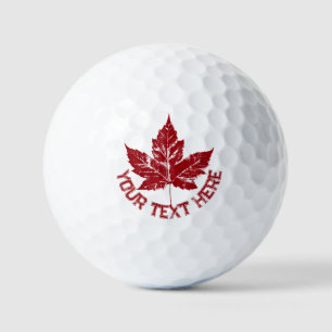 Canada Golf Balls Personalised Canada Golf Gifts