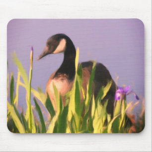 Canada Goose Animal Art Mouse Pad