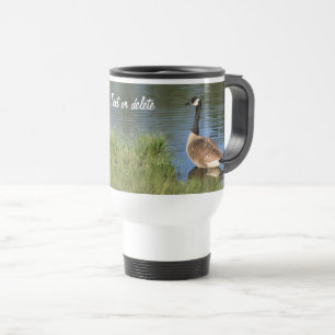 Canada Goose Animal Art Personalized Travel Mug