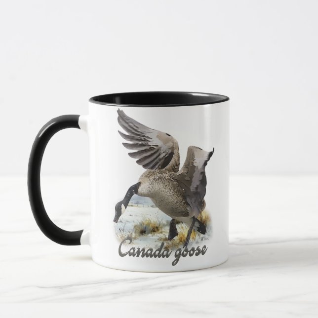 Canada Goose, Art Mug (Left)
