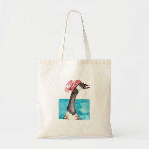 Canada Goose in a Toque Tote Bag