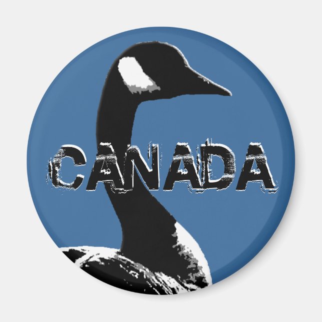 Canada Goose Magnet Canada Souvenir Fridge Magnets (Front)