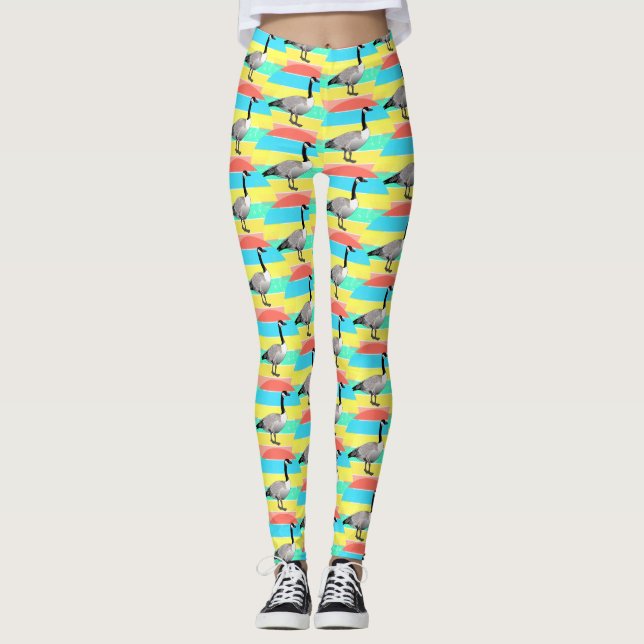Canada Goose Multi-color Sun Thunder_Cove Leggings (Front)