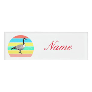 Canada Goose Multi-colour Sun Thunder_Cove Name Tag