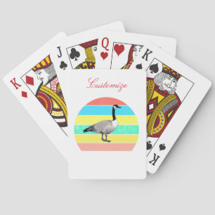 Canada Goose Multi-colour Sun Thunder_Cove Playing Cards