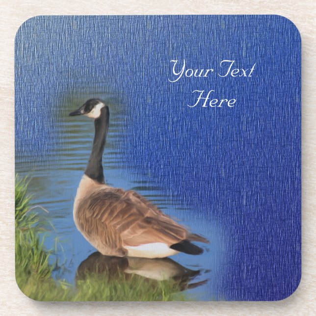 Canada Goose Nature Art Coaster Set (Front)